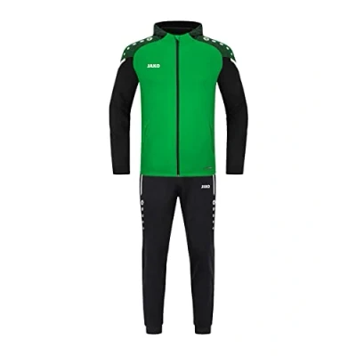 Abbildung von JAKO Herren Trainingsanzug Polyester Performance mit Kapuze, Soft Green/Schwarz, M