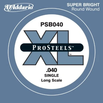 Abbildung von D&#039;Addario PSB040 Einzelsaite für Bass 0,10 cm (0,040 Zoll)