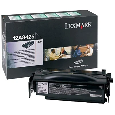Abbildung von Lexmark Toner Original 12A8425 schwarz