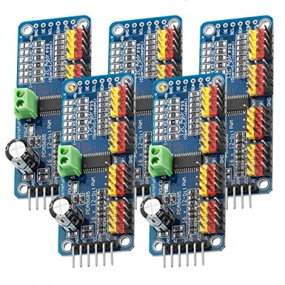 Abbildung von AZDelivery 3 x PCA9685 16 Kanal 12 Bit PWM Servotreiber kompatibel mit Arduino und Raspberry Pi inklusive E Book!