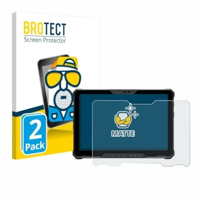 Abbildung von BROTECT Entspiegelungs Schutzfolie für Dell Latitude 7230 Rugged Extreme (2 Stück) Matte Displayschutz Folie, Anti Reflex, Fingerprint