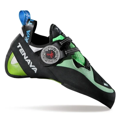 Abbildung von Tenaya Mundaka Grün Aggressiver effizienter Kletterschuh, Größe EU 41.5 Farbe Green White