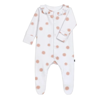 Abbildung von Pink NO MORE Strampler für Kinder, Größe: 68, White, beige