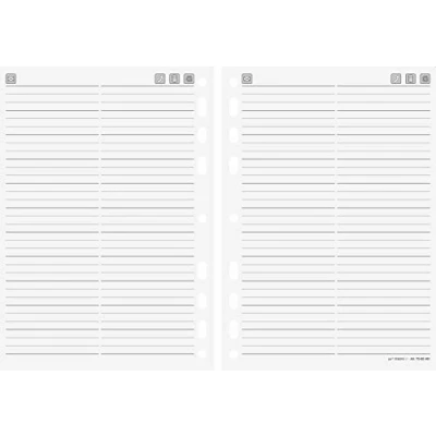Abbildung von rido/idé 7065461 Adressen (für A 5 Ringbuch/Timer/Timing 1, 148 x 210 mm, 32 Blatt)