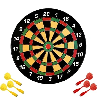 Abbildung von Karella Dartscheibe Magnet 40 cm Modell Family inkl. 6 Magnetdarts
