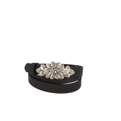 Abbildung von MGM Damen Fiore Gürtel, Schwarz (schwarz 1), 80 cm (Herstellergröße: 80)