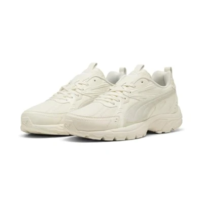 Abbildung von PUMA Erwachsene Milenio Tech Leather Sneakers 39, Frosted Ivory White
