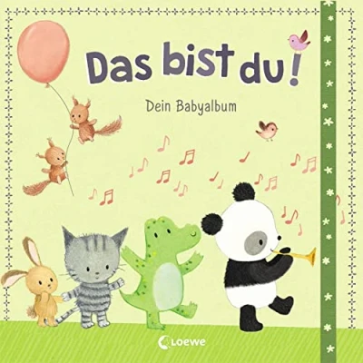 Abbildung von Das bist du! Dein Babyalbum: Erinnerungsbuch, Erinnerungsalbum, Eintragbuch