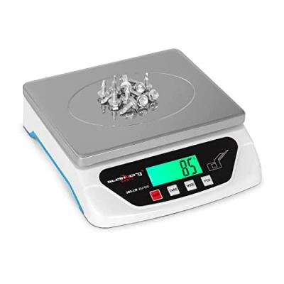 Abbildung von Steinberg Systems Präzisionswaage Digitale Küchenwaage 25kg/1g Feinwaage Briefwaage