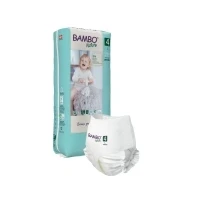 Abbildung von Bambo Nature Premium Eco Windelhöschen, zum Hochziehen, Maxi Größe 4 (7 14 kg), 40 Stück