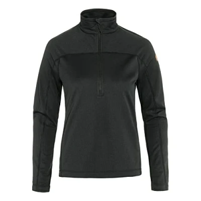 Abbildung von Fjallraven 87141 550 Abisko Lite Fleece Half Zip W Sweatshirt Damen Black Größe XS