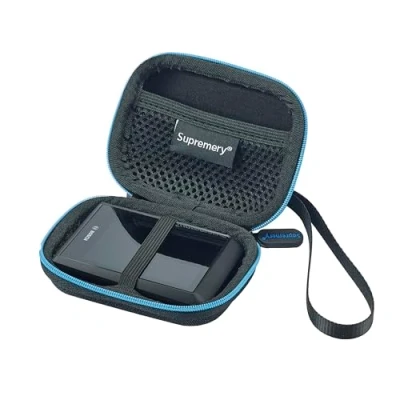 Abbildung von Supremery Tasche kompatibel mit Bosch Kiox 500 Fahrradcomputer Hardcase Schutz Hülle Tragetasche