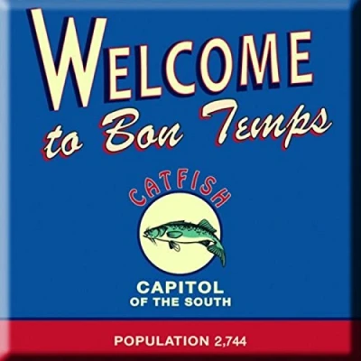 Abbildung von True Blood Kühlschrankmagnet: Welcome to Bon Temps