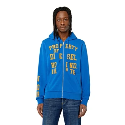Abbildung von Diesel Herren S Gymnastik Hood Zip k7 Sweatshirt, 8ii 0hayt, L