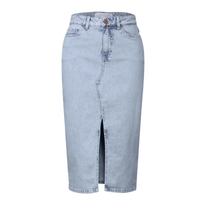 Abbildung von Street One Studio Damen F361767 Jeansrock im Bleached Look, Ultrableached Wash, 38