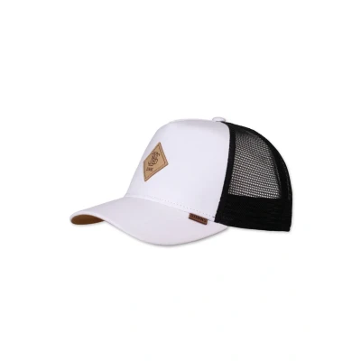 Abbildung von Djinn&#039;s HFT Patch Cap, Größe: One Size, White/black