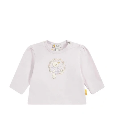 Abbildung von Steiff Bohemian Langarmshirt für Kinder, Größe: 68, Orchid hush