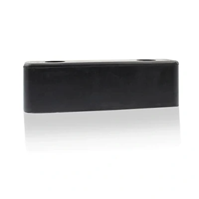 Abbildung von WTB® Rammpuffer mit zwei Löchern 200x52x60mm Anfahrpuffer Gummipuffer für Verladerampen Rampenbock Heckschutzgummi