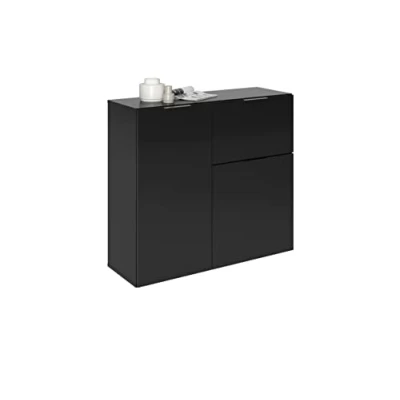 Abbildung von FMD Kommode &quot;Dark&quot;, Breite 89 cm