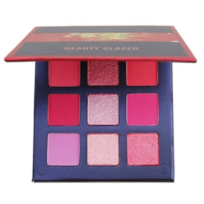 Abbildung von Beauty Glazed 9 Farben Shine Diamond Lidschatten Make up Pigmente Wasserdicht Professionelle Shimmer Glitter Nude Palette # 08