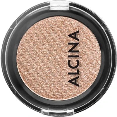 Abbildung von ALCINA Eyeshadow Cosmic cookie vielfältig einsetzbar schimmernde, metallische Pigmente retuschieren optisch Augenfältchen intensive Farbabgabe bronzefarbener Lidschatten