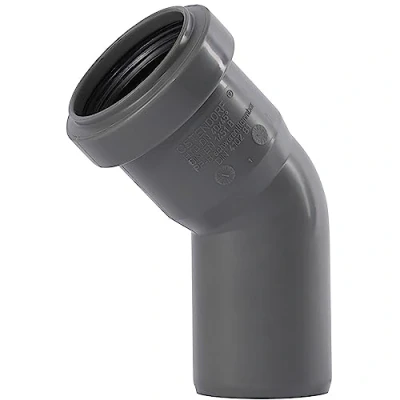 Abbildung von 40 mm x 45 Biegeablauf PP grau