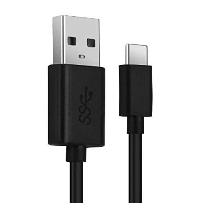 Abbildung von CELLONIC® USB Kabel 1m kompatibel mit Microsoft Xbox Series X, S/One Elite Controller 2 Ladekabel A Standard auf C Type 3.1 Gen 1 Datenkabel 3A schwarz PVC