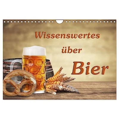 Abbildung von Wissenswertes über Bier (Wandkalender 2025 DIN A4 quer), CALVENDO Monatskalender