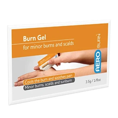 Abbildung von GIMA Burnfree Brandwunden Behandlung Reinigung 20 Stück pro Packung, 59 ml