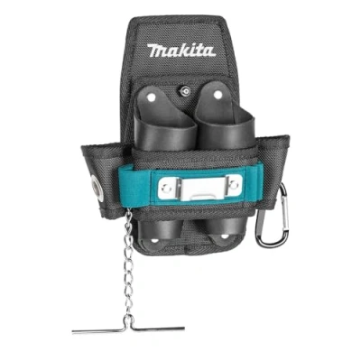 Abbildung von Makita E 15279 Verstärkter Koffer mit 4 Fächern und Aufsätzen für Elektrikerwerkzeuge, Gürtelmontage.