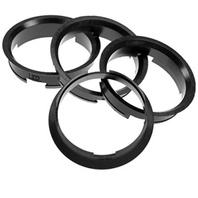 Abbildung von 4X Zentrierringe 63,4 x 60,1 mm schwarz Felgen Ringe Made in Germany