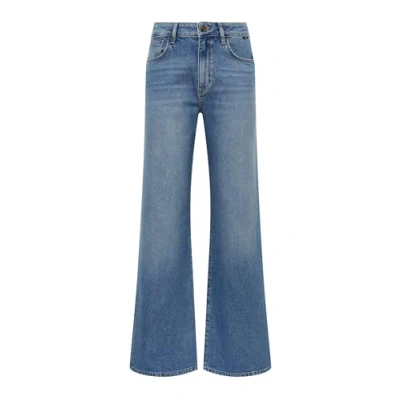 Abbildung von Mavi WIDE Pocket Malibu Flared Jeans, Damen, Größe: 26x30, Blau