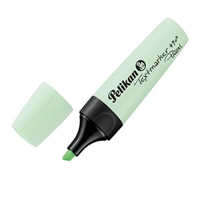 Abbildung von Pelikan 817349 Textmarker 490 Pastell, Wiesengrün, 10 Stück in Faltschachtel