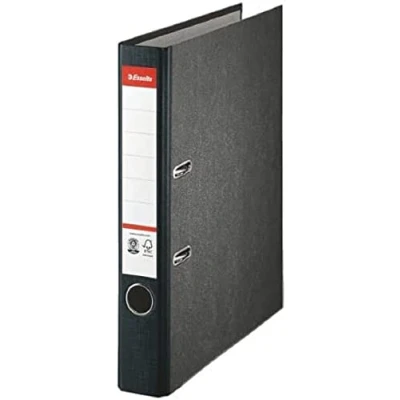 Abbildung von 25 x Esselte Ordner A4 Wolkenmarmor 50mm schwarz