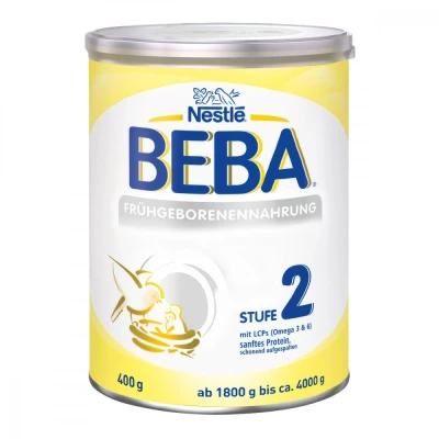 Abbildung von Nestle Beba Frühgeborenen Nahrung Pulver