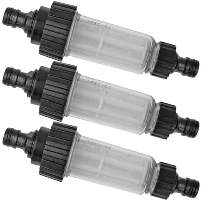 Abbildung von 3 Stück Wasser Filter für Hochdruckreiniger Pumpe Garten Schlauch Wohnmobil Caravan Boot Wohnwagen Camping Adapter passt zu Kärcher Gardena