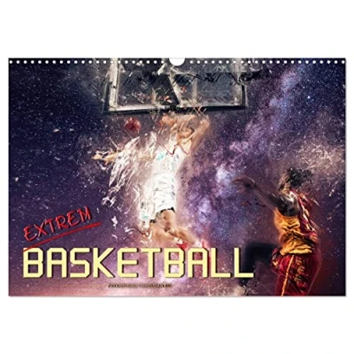 Abbildung von Basketball extrem (Wandkalender 2025 DIN A3 quer), CALVENDO Monatskalender