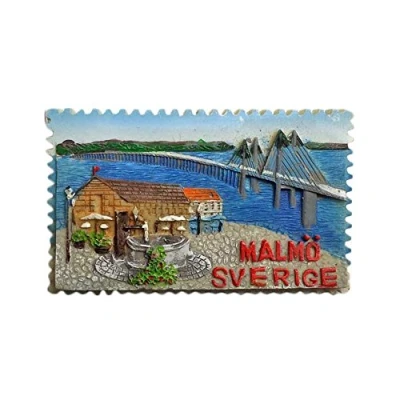 Abbildung von Malmo Schweden Kühlschrank Magnet 3D Travel Aufkleber Souvenirs Collection, Home &amp; Küche Dekoration, Aus China