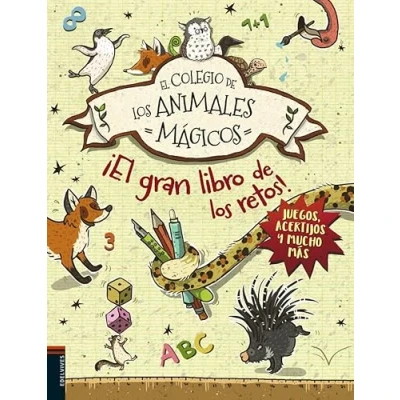 Abbildung von El gran libro de los retos (El colegio animales mágicos)