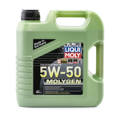 Abbildung von Liqui Moly Molygen 5W 50 4l Motoröl 2543 AUDI: A4 B6 Avant, B8 B5 Limousine, VOLKSWAGEN: Golf 5 Schrägheck, 7 Schrägheck