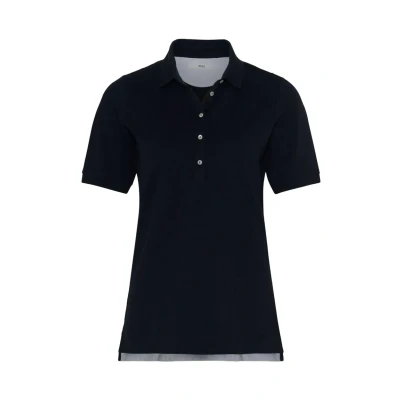Abbildung von Style Cleo Poloshirt unifarben in Einer Pima Pique Qualität