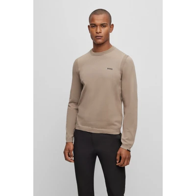 Abbildung von BOSS EVER Strickpullover, Herren, Größe: Small, Light green