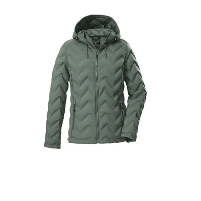 Abbildung von Killtec Steppjacke &quot;KOW 23 WMN QLTD JCKT&quot;, Wasserabweisende Damenjacke mit verstellbarer Kapuze und Taschen