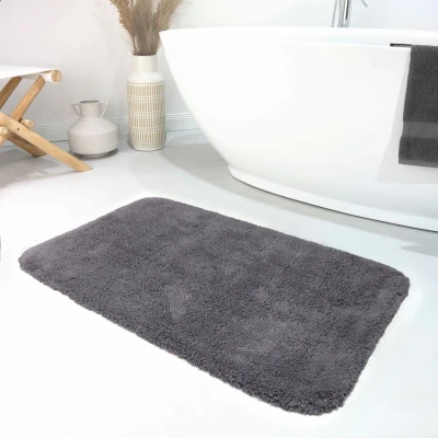 Abbildung von Badematte Ole WB 2721 Wecon home Basics, Höhe 20 mm, fußbodenheizungsgeeignet, Baumwolle, 100% Baumwollflor, waschbar, einfarbig, Badezimmerteppich