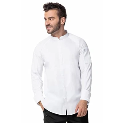 Abbildung von Chef Works Herren Tulum Coat Kochmantel, Weiss/opulenter Garten, XXX Large