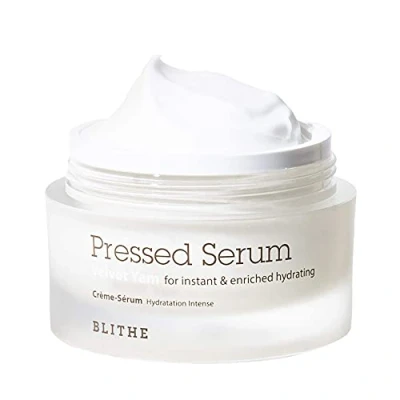 Abbildung von BLITHE Gepresstes Serum Samt Yam Intensive Reparatur Pflege Sheabutter Gesichtscreme für sehr trockene Haut mit Macadamiaöl, Sensitive Skin Koreanische Kosmetik Sofortige Hydratation (50 ml)