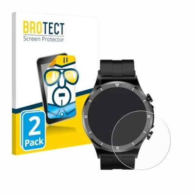 Abbildung von BROTECT (2 Stück Schutzfolie für Sanorum Smartwatch 1.39&quot; Displayschutz Folie Ultra Klar