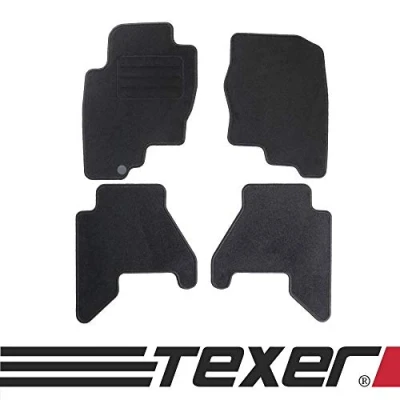 Abbildung von TEXER Textil Fußmatten Passend für Nissan Pathfinder III Bj. 2005 2010 Basic