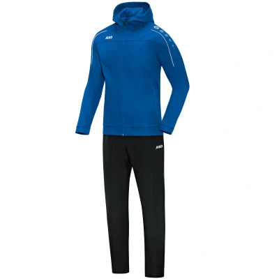 Abbildung von JAKO Herren Präsentationsanzug Classico mit Kapuze, royal, 3XL, M9650