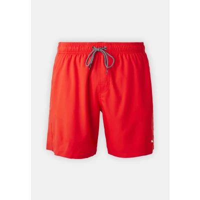 Abbildung von Puma SWIM MEN Medium Length Badeshorts, Herren, Größe: Medium, Red
